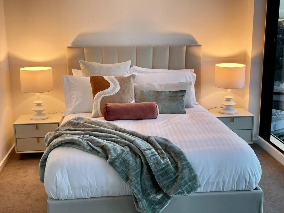 מלבורן Lux 3 Bedroom Apartment In Southbank מראה חיצוני תמונה
