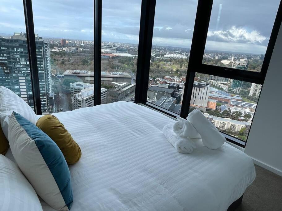 מלבורן Lux 3 Bedroom Apartment In Southbank מראה חיצוני תמונה